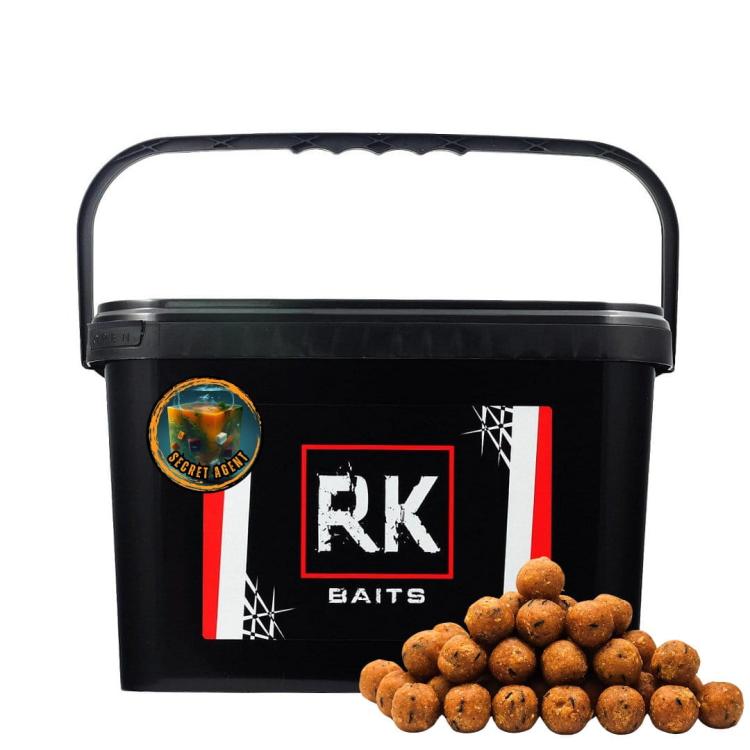 Kulki proteinowe zanętowe wiaderko RK Baits SE 20mm 3kg Secret Agent.jpg