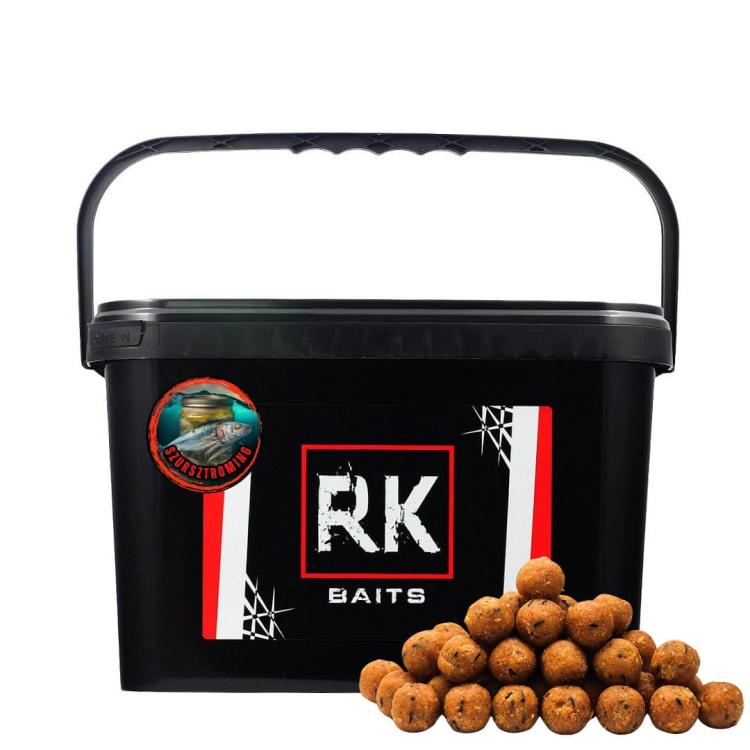 Kulki proteinowe zanętowe wiaderko RK Baits SE 20mm 3kg Szursztroming.jpg