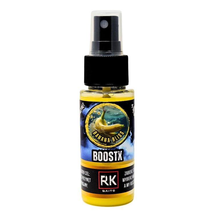Spray do przynęt dopalacz RK Baits BoostX 50ml Banana Bliss.jpg