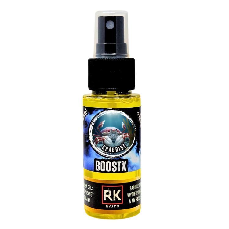 Spray do przynęt dopalacz RK Baits BoostX 50ml Crabrise.jpg