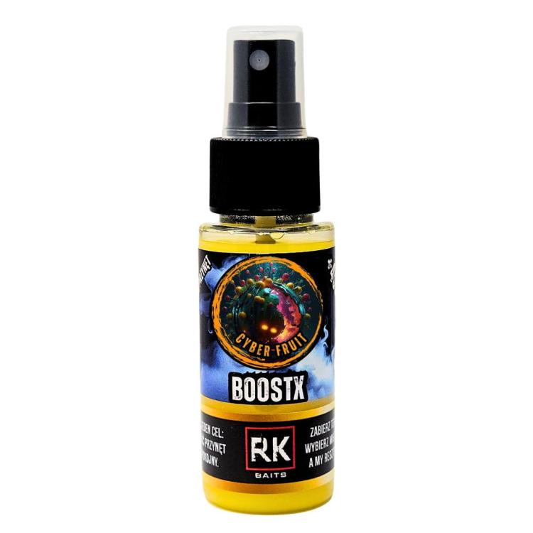 Spray do przynęt dopalacz RK Baits BoostX 50ml Cyber Fruit.jpg