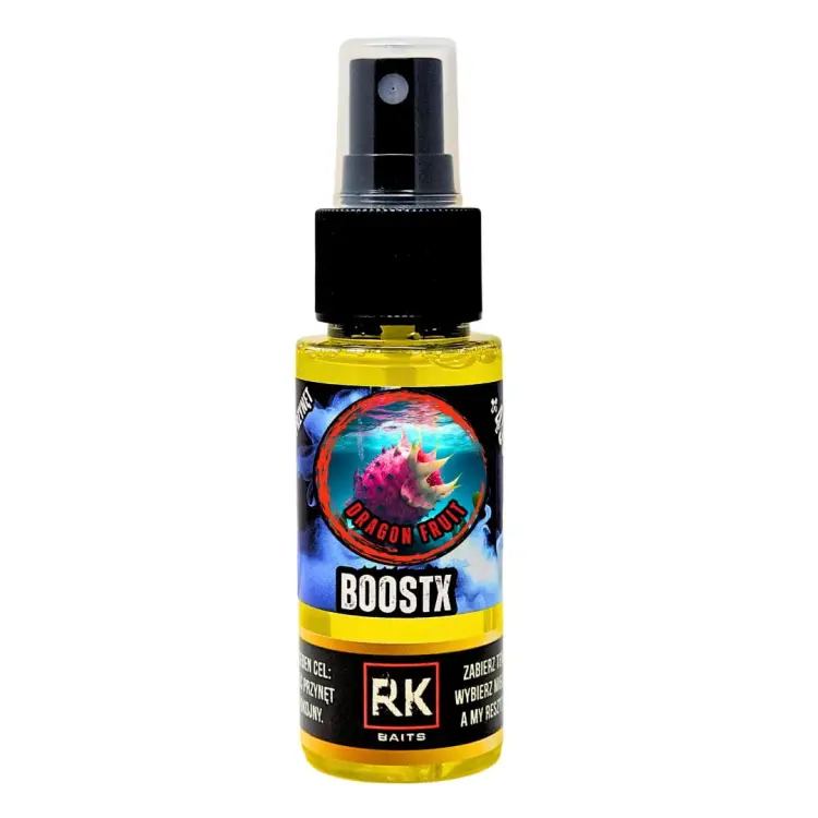 Spray do przynęt dopalacz RK Baits BoostX 50ml Dragon Fruit.jpg