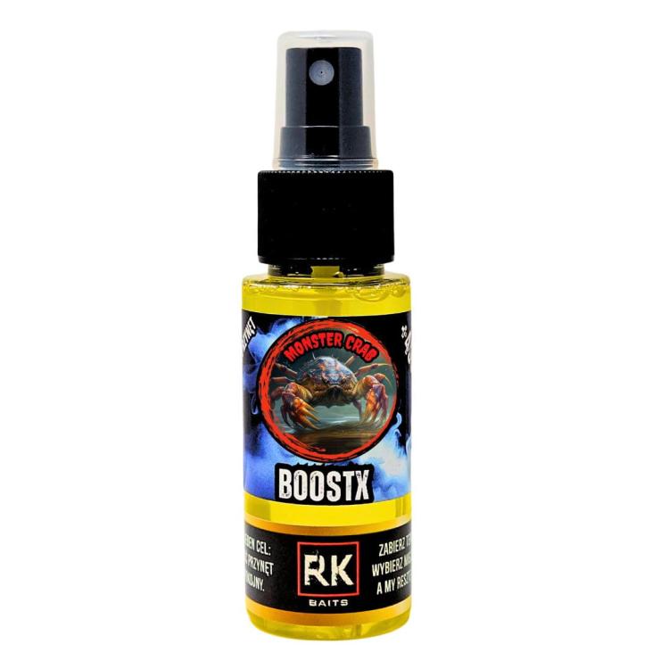 Spray do przynęt dopalacz RK Baits BoostX 50ml Monster Crab.jpg
