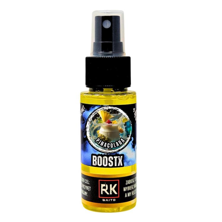 Spray do przynęt dopalacz RK Baits BoostX 50ml Pinacolada.jpg