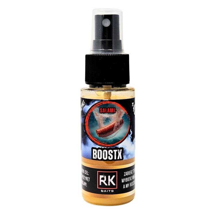 Spray do przynęt dopalacz RK Baits BoostX 50ml Salami.jpg
