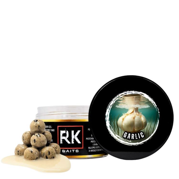 Kulki proteinowe w zalewie tonące haczykowe RK Baits Burn Hookers 18mm Garlic.jpg