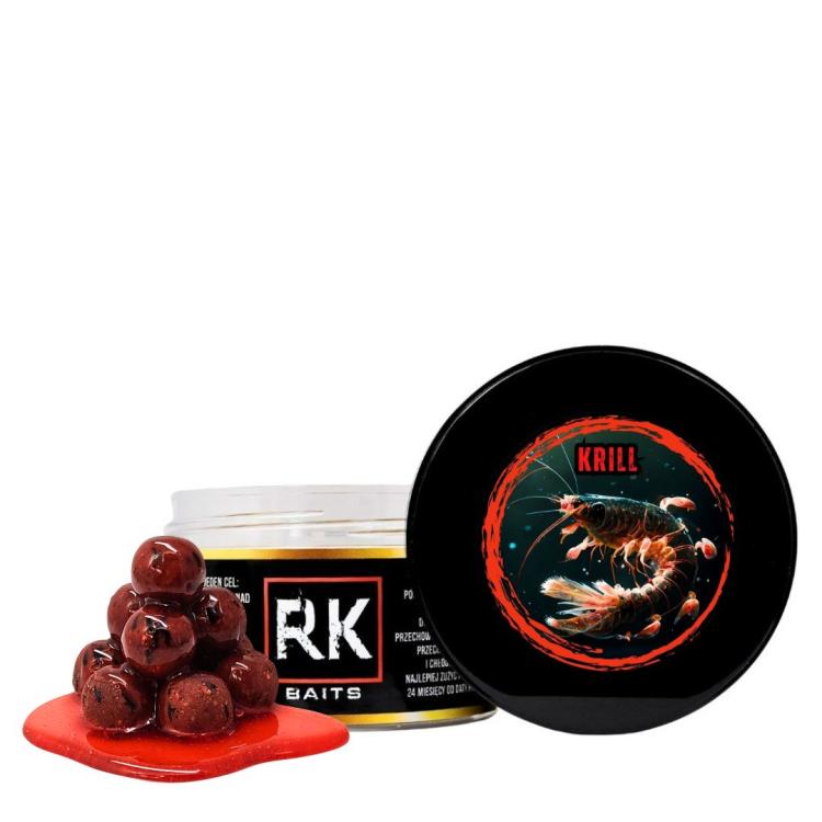 Kulki proteinowe w zalewie tonące haczykowe RK Baits Burn Hookers 18mm Krill.jpg