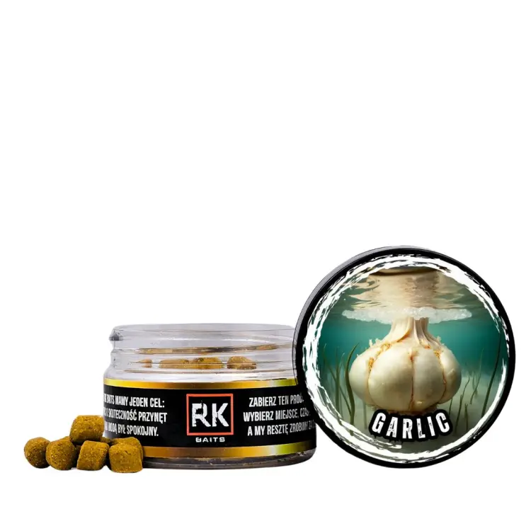 Pellet Haczykowy soft RK Baits 8mm 40g Garlic.jpg