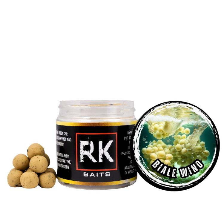 Kulki Proteinowe haczykowe RK Baits Hookers 12mm Białe Wino.jpg