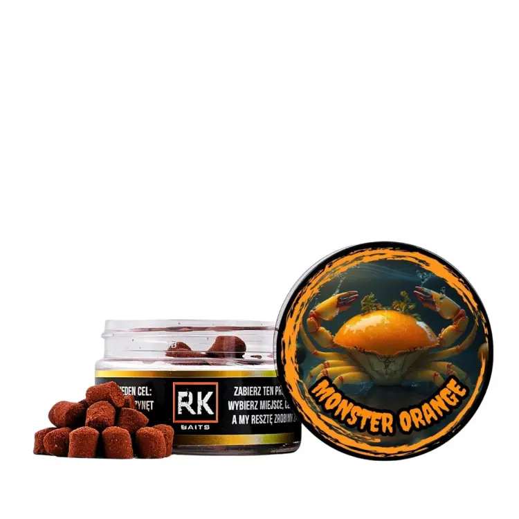 Pellet Haczykowy soft RK Baits 8mm 40g Monster Orange.jpg