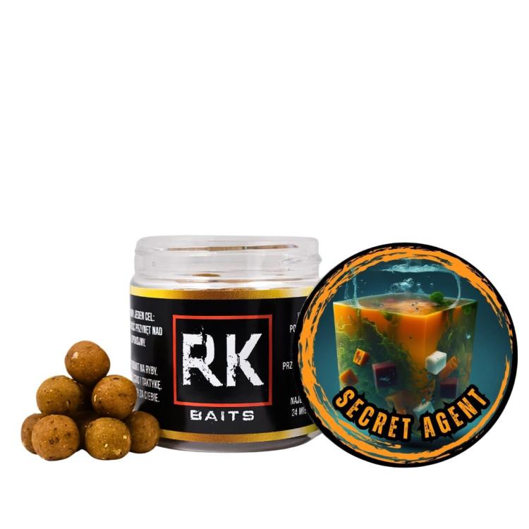 Kulki Proteinowe haczykowe RK Baits Hookers 12mm Secret Agent.jpg
