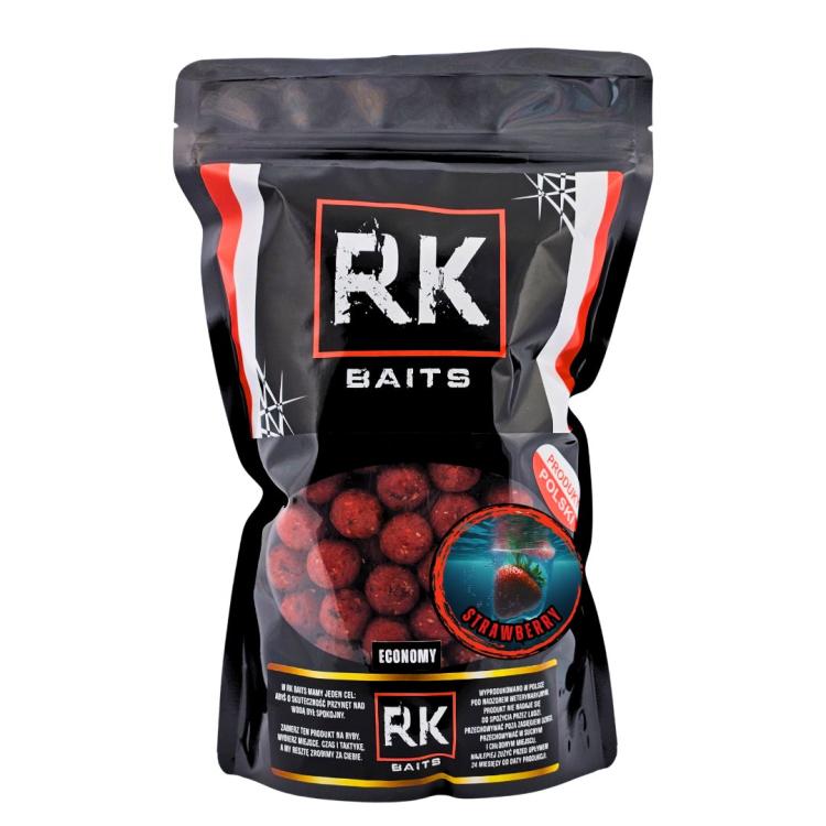 Kulki proteinowe zanętowe RK Baits Economy 18mm 1kg Strawberry.jpg