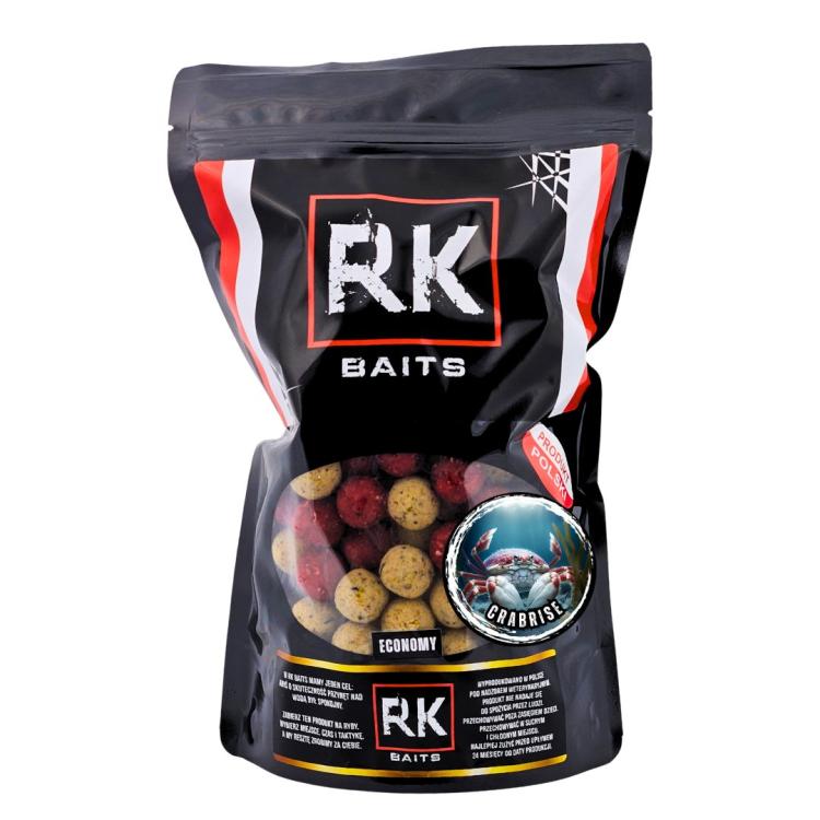 Kulki proteinowe zanętowe RK Baits Economy 18mm 1kg Crabrise.jpg