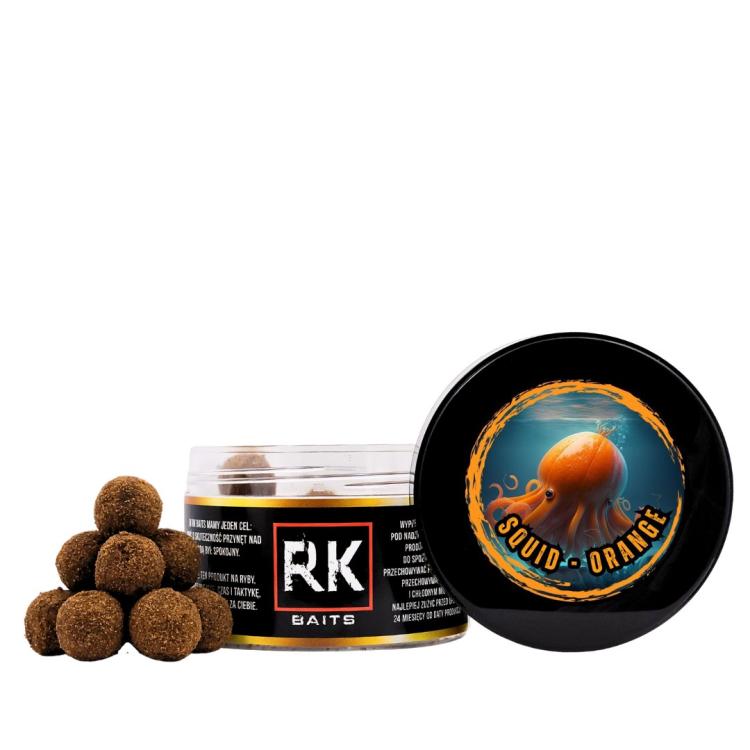 Kulki Proteinowe RK Baits Hookers 18mm Squid - Orange.jpg