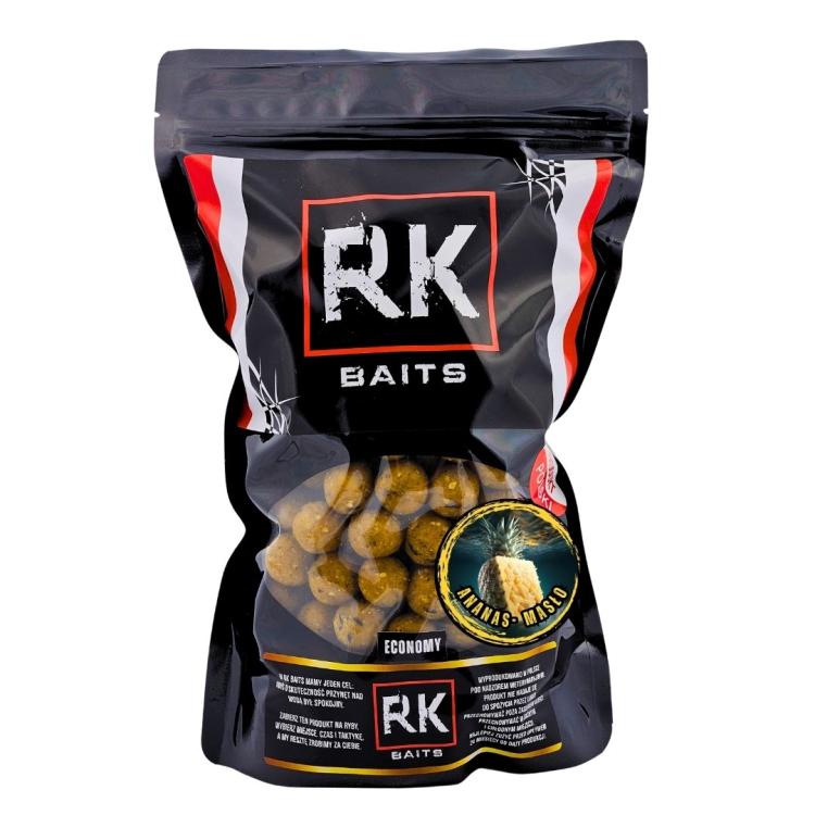 Kulki proteinowe zanętowe RK Baits Economy 18mm 1kg Ananas - Masło.jpg