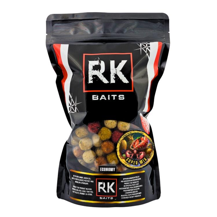 Kulki proteinowe zanętowe RK Baits Economy 18mm 1kg Super Mix.jpg