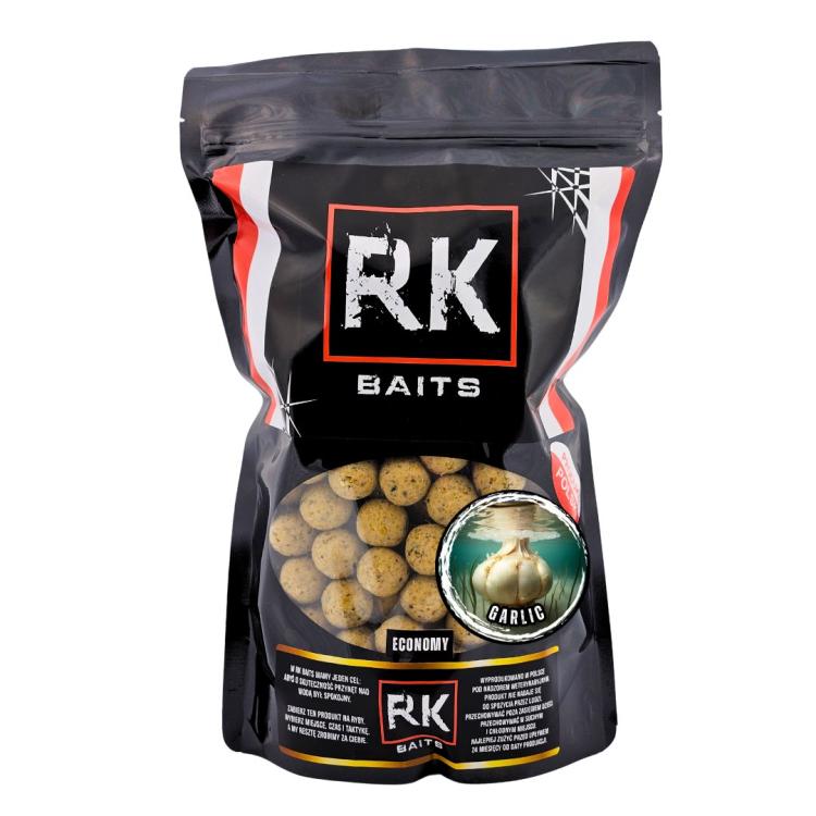 Kulki proteinowe zanętowe RK Baits Economy 18mm 1kg Garlic.jpg